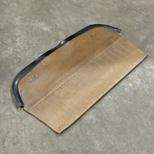 1967-1971 Porsche 911 912 Targa Rear Parcel Shelf Original Tan Vinyl Fiberboard