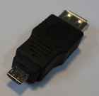 USB - Adapter A (Socket) to B Micro (Plug) #d794