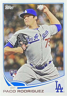 2013 Topps #99 Paco Rodriguez Los Angeles Dodgers Baseball Card