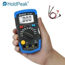 Digital Multimeter Capacitance Meter Capacitor Tester 200pF-20mF Handheld Tool