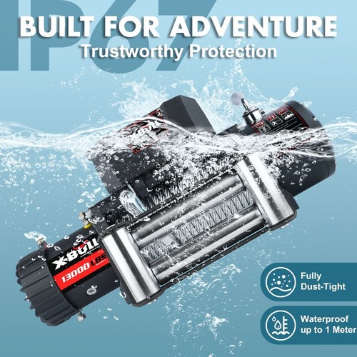 X-BULL Electric Winch 10000LB 12000LBS 13000LBS 14500LBS 4WD Trailer Jeep Winch - Picture 58 of 132