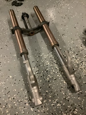 yukoaicoページ 2023 18-23 Kawasaki Z125 Pro Left Right Fork Shock Leg