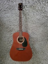 80-ish Korean Hondo 11 Guitar  H-119q Acoustic Dreadnought Clone -nice!