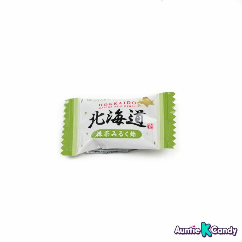 Kasugai Japan Hokkaido Matcha Green Tea Milk Hard Candy
