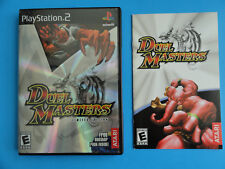 NO GAME- PLAYSTATION 2 DUEL MASTERS - CASE & MANUAL ONLY - NO GAME