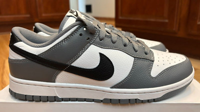 Nike By You Dunk Low White Wolf Grey Black FN0569 900 Men's Size 11