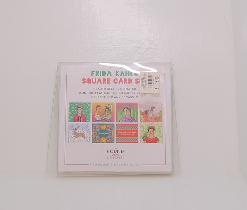 5 Zoll x 5,5 Zoll Frida Kahlo quadratisches Kartenset Die gefundenen Geschenke und mehr Artikel Bx3001 - Bild 3 von 5