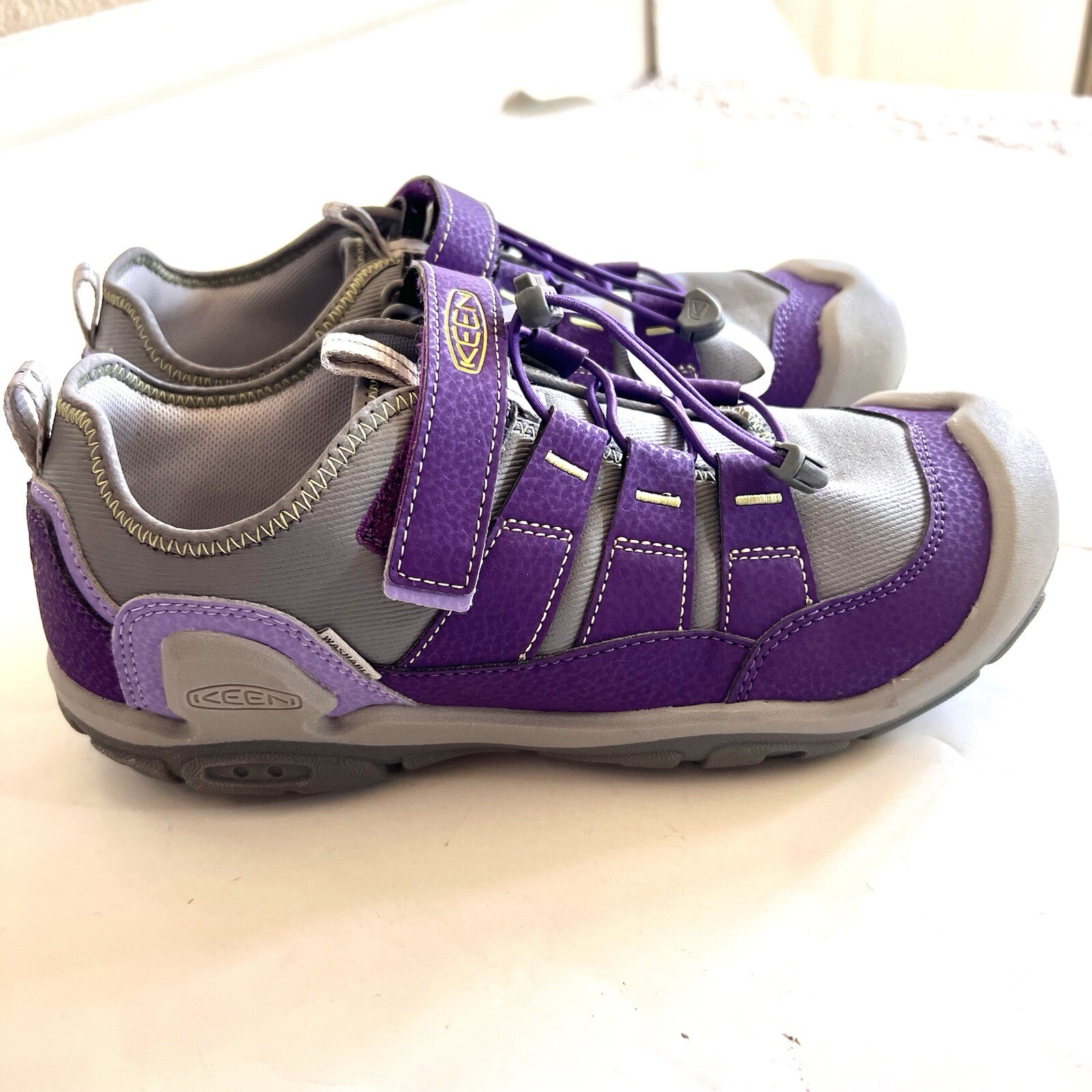 Nuove sneakers Keen ragazze Knotch Hollow viola lavabili outdoor escursioni in acqua taglia 6