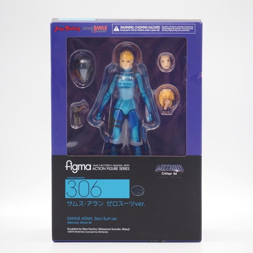 Max Factory Figma Metroid Other M Samus Aran Zero Suit Version