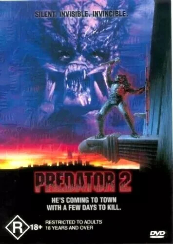 PREDATOR 2 - Danny Glover, Gary Busey, Kevin Peter Hall - DVD - Picture 1 of 1