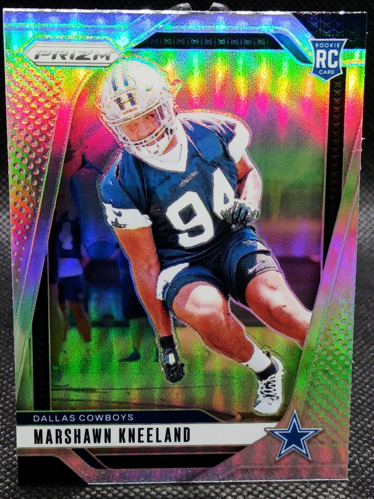 2024 Prizm Silver Refractor - Marshawn Kneeland RC #373 Dallas Cowboys