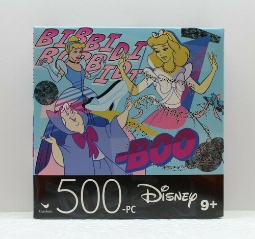 Jigsaw Puzzle 500 Disney Pieces 14 X 11 Cinderella Fairy Godmother - Picture 2 of 3