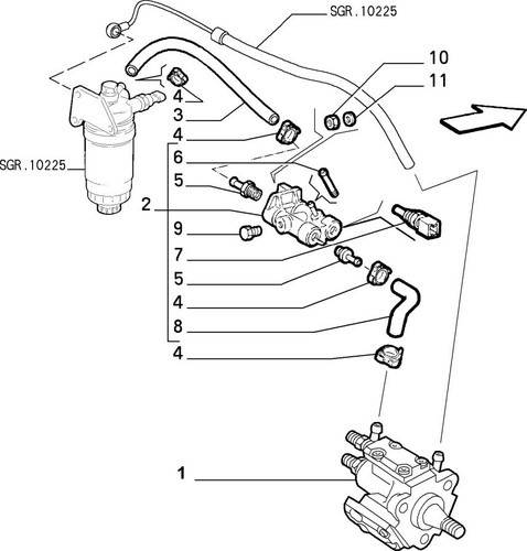 SENSORE TEMPERATURA 60814715 FIAT BRAVO LANCIA K BULBO 46472179 ALFA ROMEO 156 - Picture 5 of 7