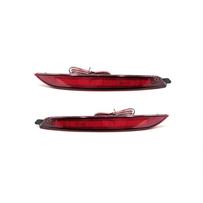 2pcs LED Rear Brake Taillight Bumper Reflector Lights For Hyundai Avante 12-14