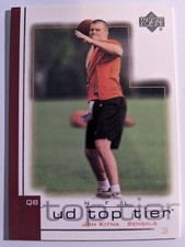2001 Upper Deck Top Tier Football #38 Jon Kitna