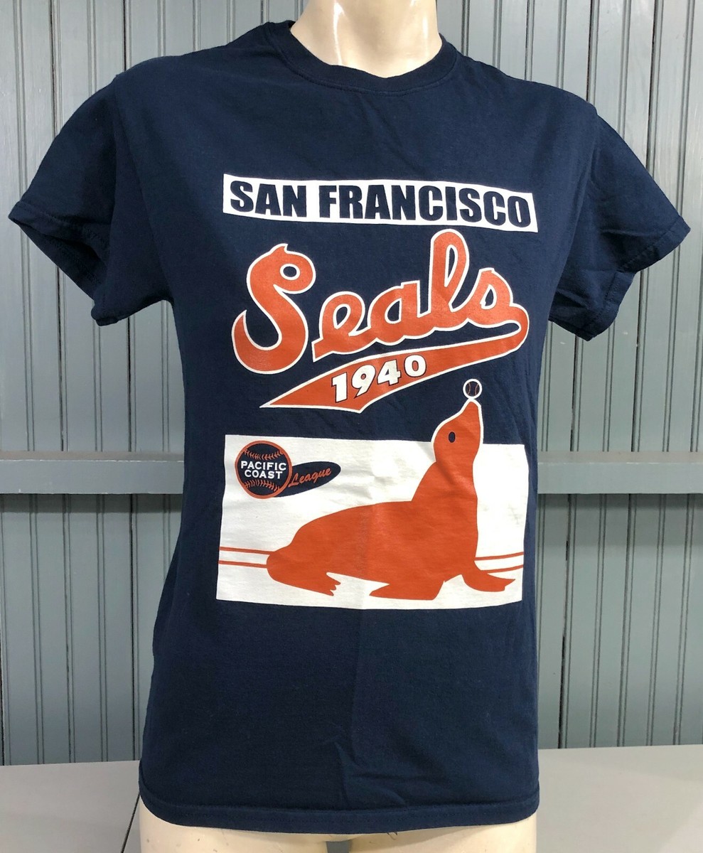 San Francisco Seals 1940 Baseball Small Pacific Coast T-Shirt