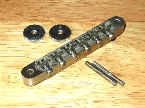 Gibson 1975 Nickel ABR-1 Tune O Matic Bridge