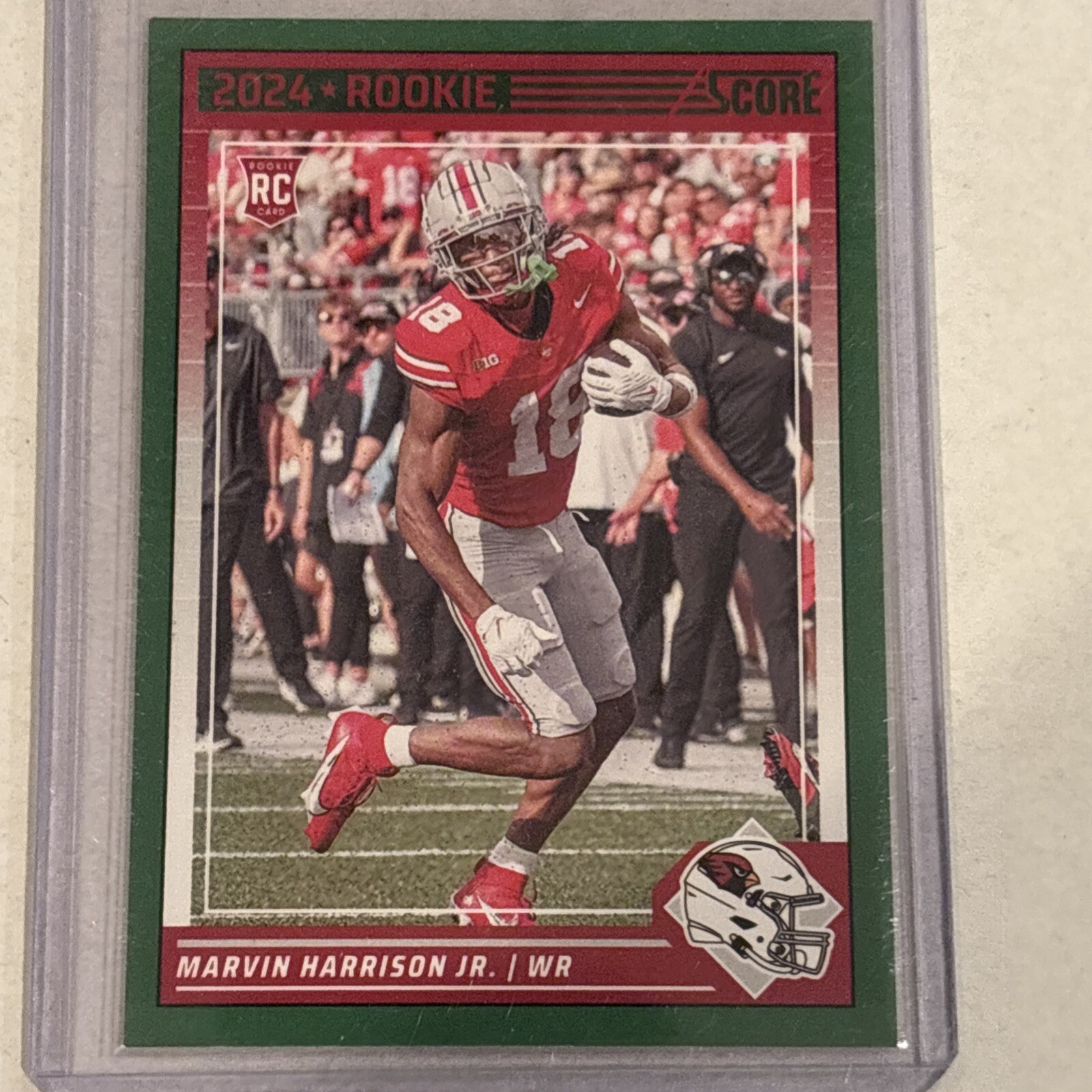 2024 Score - Rookies Green #305 Marvin Harrison Jr. (RC)