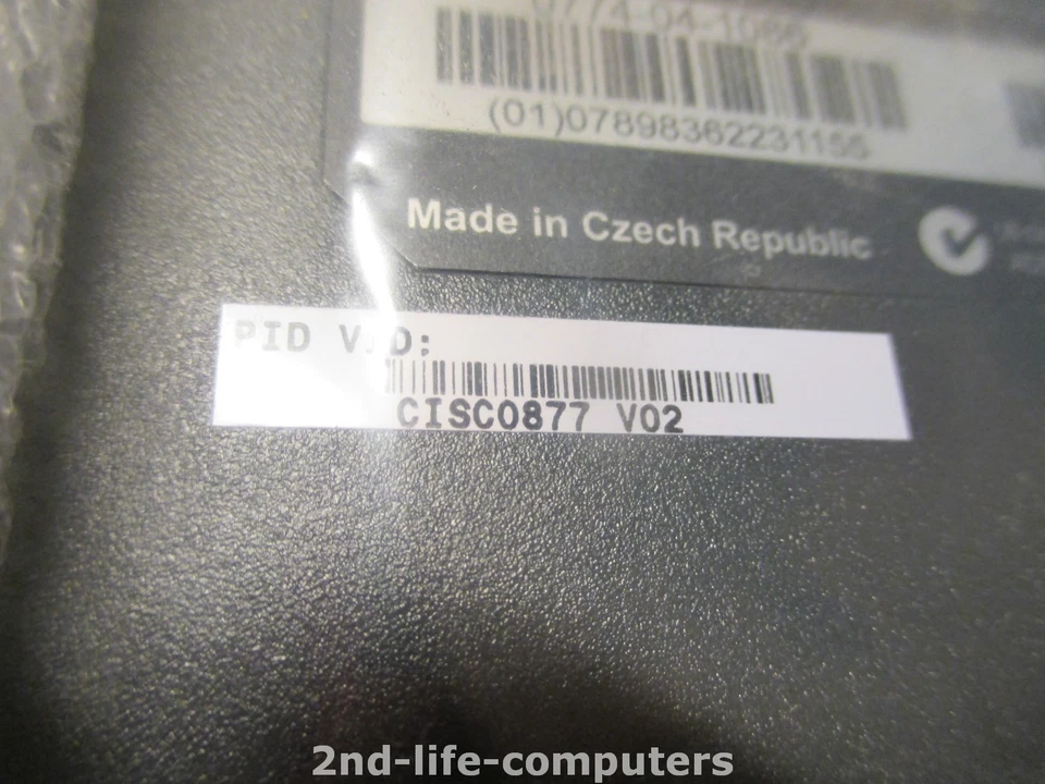 Cisco 877 router DSL desktop 4-port switch (integrated) ADSL2+ NEW IN BOX - Bild 3 von 4