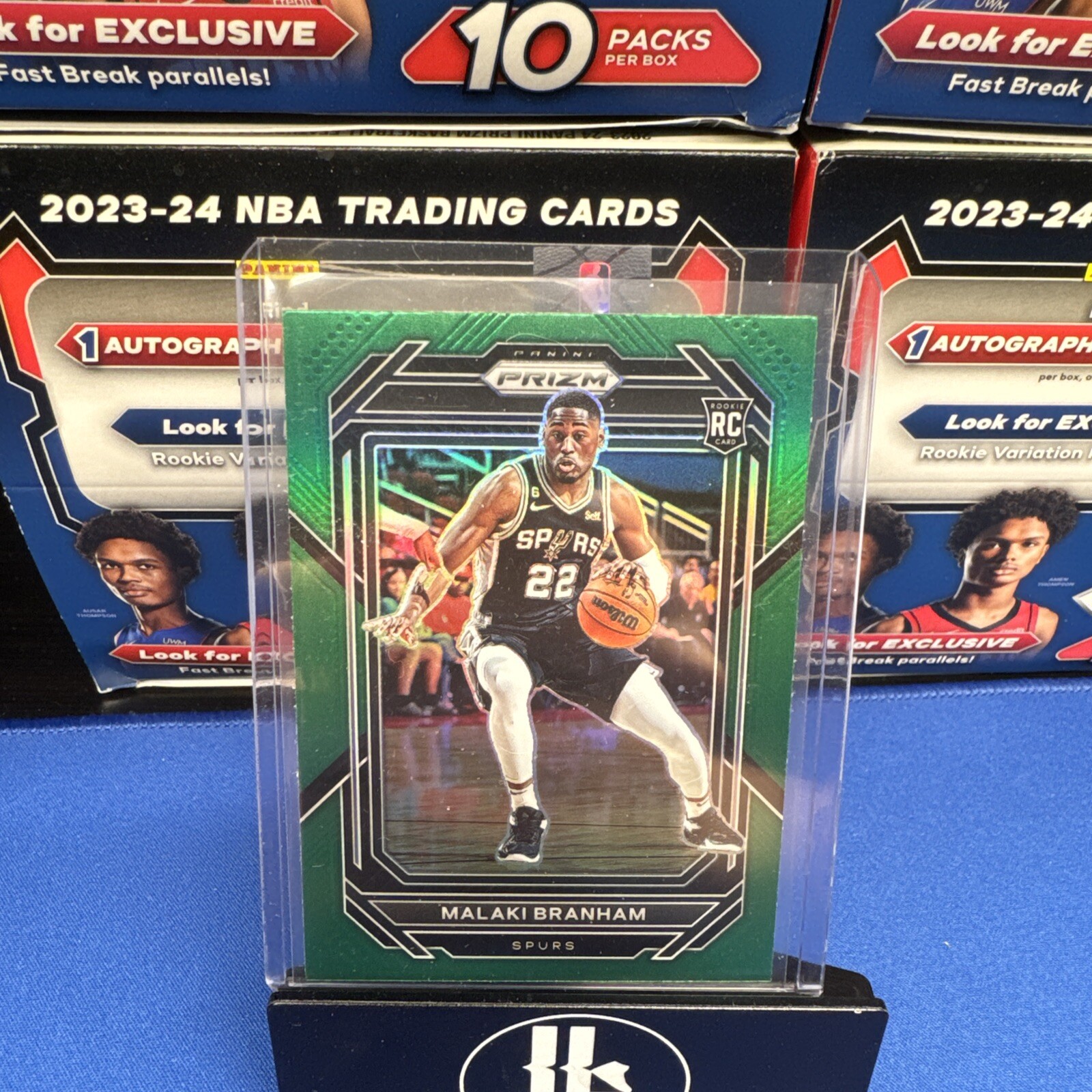 2022 Prizm Basketball Malaki Branham RC #230 Green