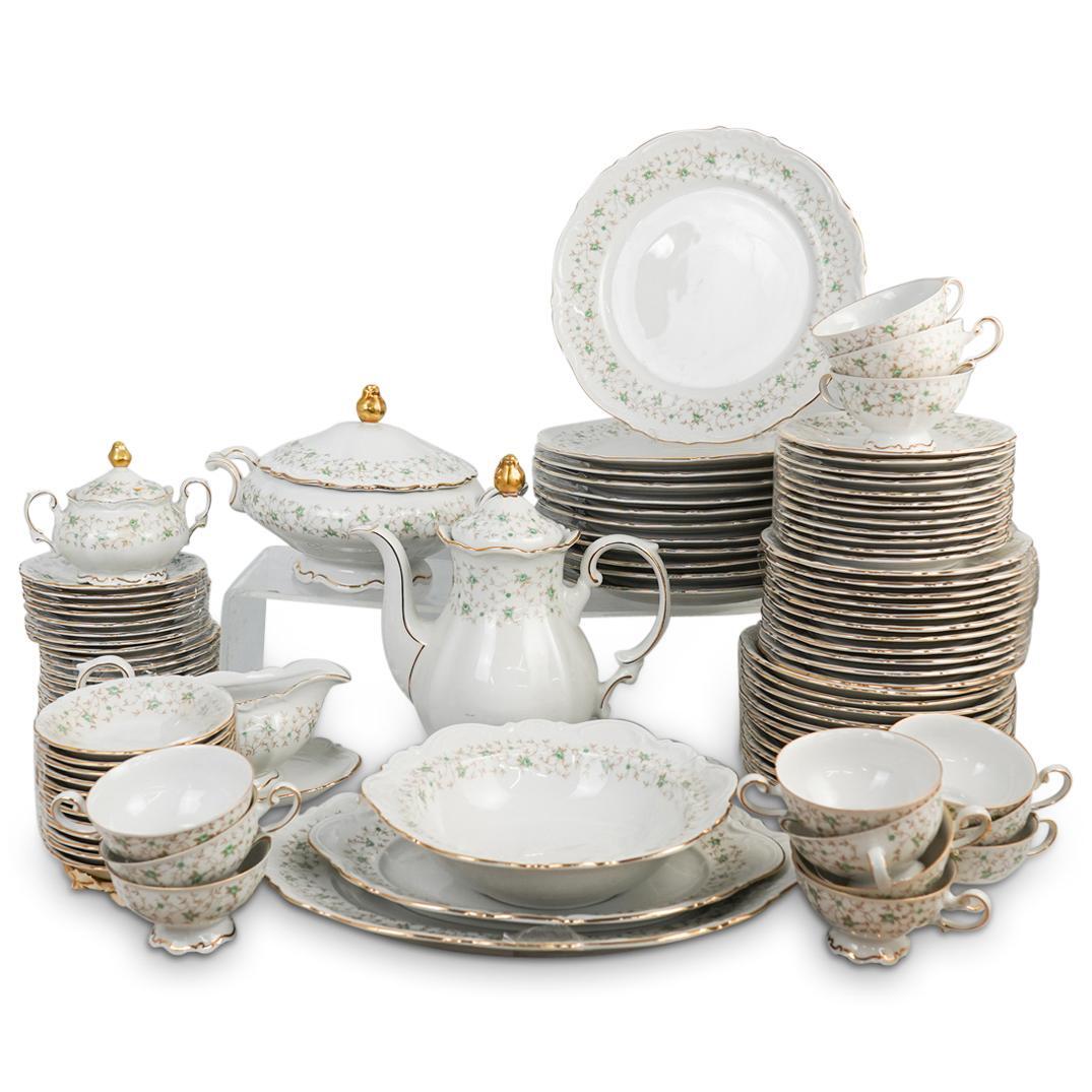 Mitterteich Bavaria Lady Patricia Dinnerware Plates Cups Bow