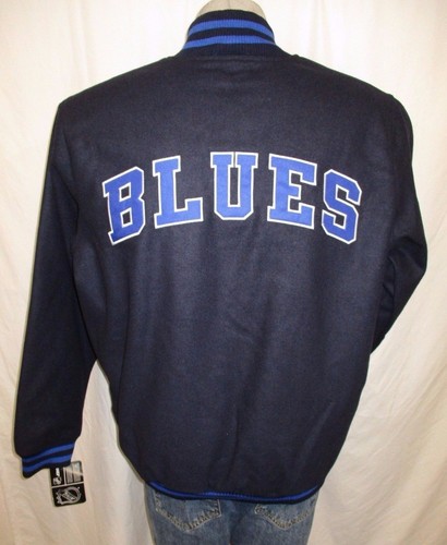 St. Louis Blues Men's NHL Embroidered Wool Full Snap Winter Jacket - Picture 4 of 8