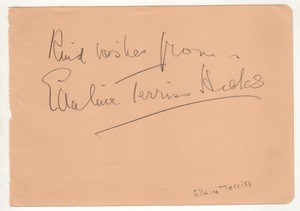 Ellaline-Terriss-Cut-Signature-Autograph-The-Iron-Duke-Scrooge-Blighty