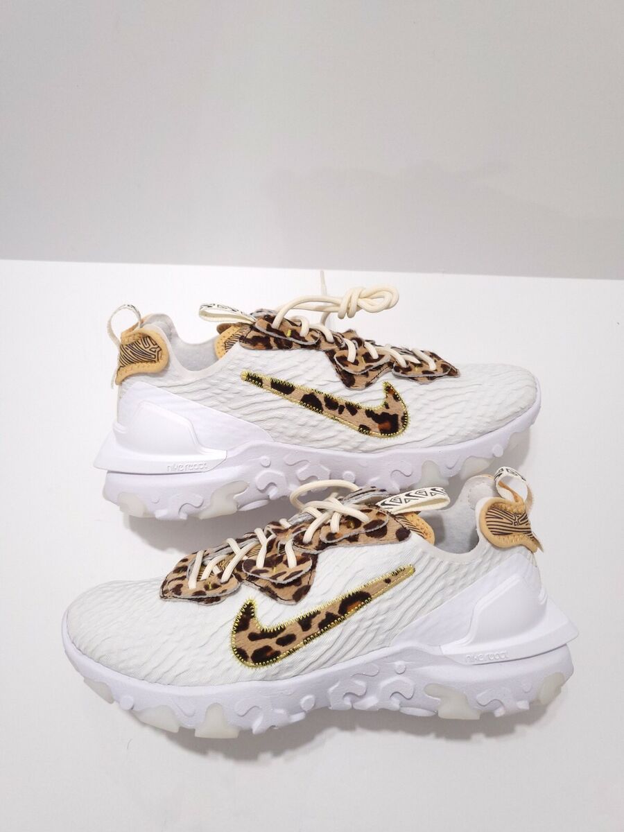 Nike iD By You React Vision Premium Animal Print Sz 11 Nike iD By You React Vision Premium Animal Print Sz 11