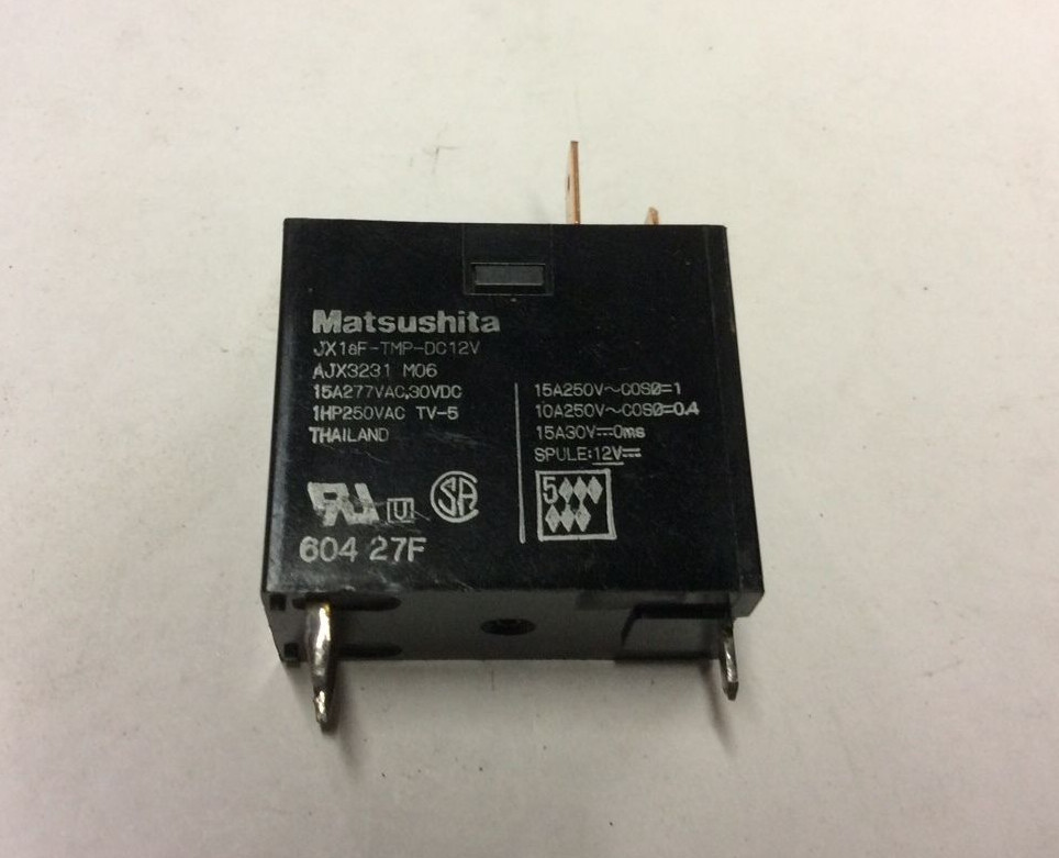 NEW Matsushita Electric Power Relay JX1aF-TMP-DC12V AJX3231