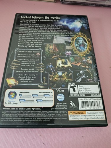 House of 1000 Doors - Family Secrets Collector's Ed. Hidden Objects PC Game-Used - Picture 2 of 2