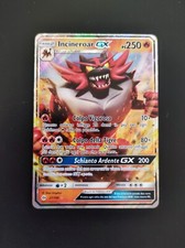Carte pokemon Incineroar GX 27/149  Sole e Luna ITALIANO RARO 