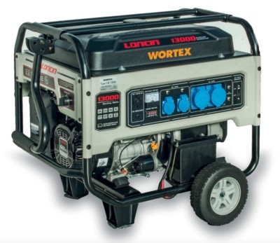 PETROL POWER GENERATOR Generator Set 4T 622cc 9.5Kw 18HP WORTEX