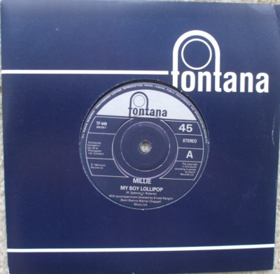 Millie - My Boy Lollipop / Something's Gotta Be Done - EX- 45 - Reissue
