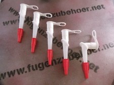 5 Stück Formteile 360° Drehdüsen Düsen Spitzen für Kartuschen Silikon Acryl 