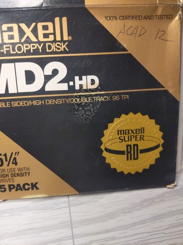 2 5 Packs Maxell Mini Floppy Disk, Md2-hd - Afbeelding 7 van 15