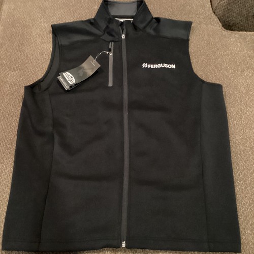 Sun Mountain Golf 1/4 Zip Thermal Flex Vest Mens L New With Tags Ferguson Logo