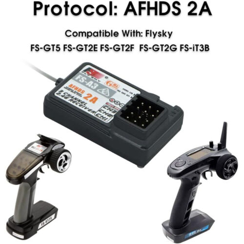 Flysky FS-A3 3CH 2,4G RC Empfänger AFHDS 2A Protokoll für RC Boot Auto - Bild 6 von 12