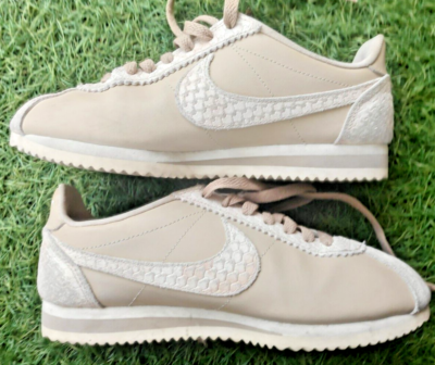 Women's Nike Classic Cortez Linen Sail Beige 905614-200 US 6 UK 3.5 | eBay
