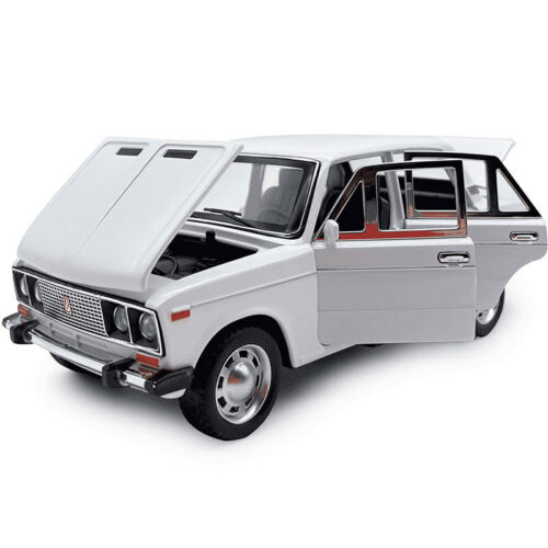 1:24 Lada Modellauto Spielzeugauto Die Cast Spielzeug fur Kinder Jungen Weiß - Afbeelding 1 van 12