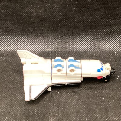 Vintage Hasbro Micro Mini Transformer Space Shuttle Astro Squad - missing arm