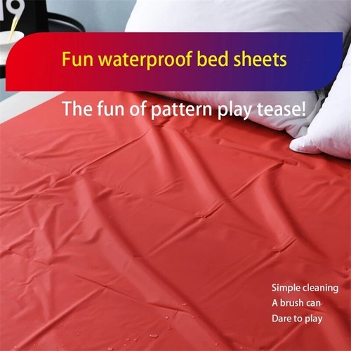 100% Waterproof PVC Adult Bedsheets Bed Wet Play Couples Game Love Sex Pillow UK - Picture 6 of 26