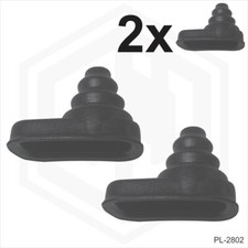 2 Car Door Light Contact Switches Rubber Dust Sleeve Cover Fits: Audi Volkswagen