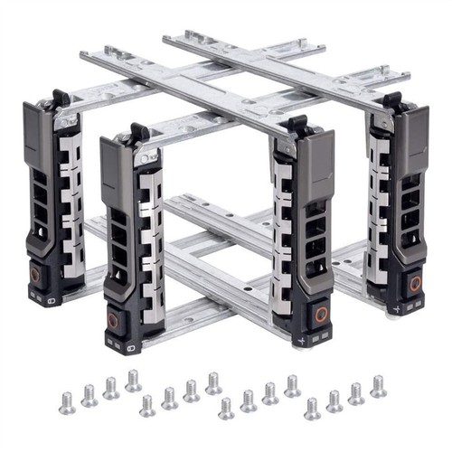 2.5" SAS SATA Hard Drive Caddy 4Pack For Dell R720 R730 R430 R930 R620 R820 T420