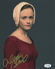 Alexis Bledel Handmaid's Tale Autographed Signed 8x10 Photo ACOA 
