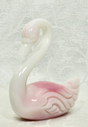 Vetro Fenton, cigno, rosalene. - Foto 8 di 9