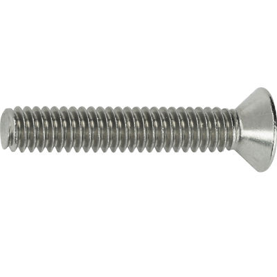 100 Viti Testa Piatta 6-32 X 5/16 Phillips Acciaio Inox - EZ-Fasteners