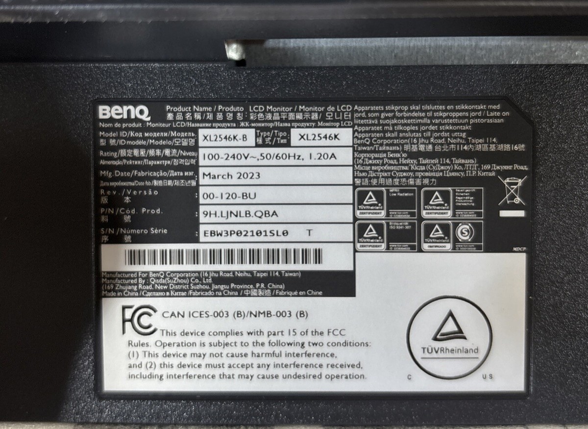 BenQ ZOWIE 24.5 BenQ ZOWIE 24.5