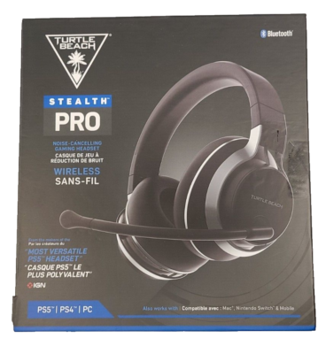 Turtle Beach Stealth Pro Noise-Cancelling Gaming Headset (TBS-3365