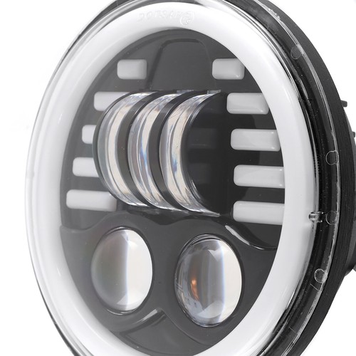 4 PIEZAS DOT 5-3/4" 5.75" LED Hi/Lo DRL Faros Para Chevy Impala Bel Air El Camin - Imagen 10 de 12