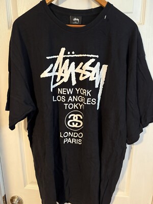 ★送料・関税込★STUSSY★Motel TEE★Tシャツ★Black★ Stussy N4 Tee - (M) – The Cold Hills - Vintage Store